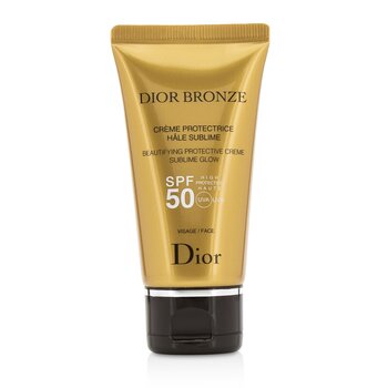 Dior Bronze Beautifying Protective Creme Sublime Glow SPF 50 For Face 50ml/1.8oz