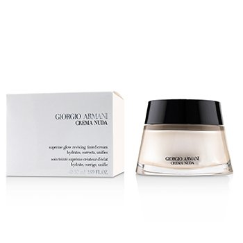 Giorgio Armani - Crema Nuda Supreme Glow Reviving Tinted Cream 50ml/  - Tinted Moisturizer | Free Worldwide Shipping | Strawberrynet UK