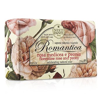 Romantica Exhilarating Natural Soap - Florentine Rose & Peony 250g/8.8oz