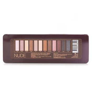 Eyeshadow Palette (12x Eyeshadow, 2x Applicator)  12g/0.42oz
