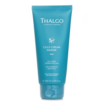 Thalgo Cold Cream Marine 24H Hydrating Body Milk - For Dry, Sensitive Skin 200ml/6.76oz
