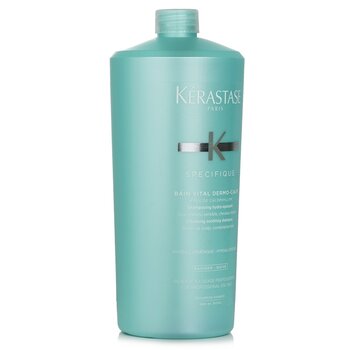 Specifique Bain Vital Dermo-Calm Cleansing Soothing Shampoo (Sensitive Scalp, Combination Hair)  1000ml/34oz