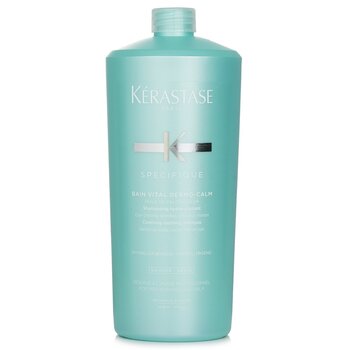 Specifique Bain Vital Dermo-Calm Cleansing Soothing Shampoo (Sensitive Scalp, Combination Hair)  1000ml/34oz