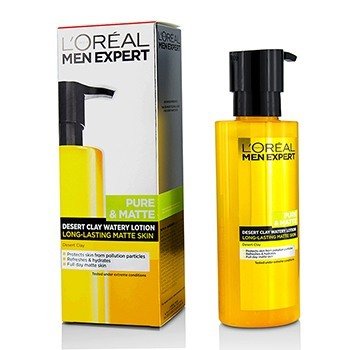 L Oreal Men Expert Pure Matte Desert Clay Watery Lotion 120ml