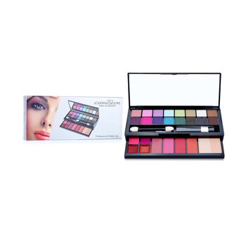 MakeUp Kit Deluxe G2219 (16x Eyeshadow, 4x Blusher, 1x Pressed Powder, 4x Lipgloss, 2x Applicator)  -