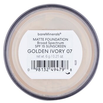 BareMinerals Base Mineral Mate Espectro Amplio SPF 15  6g/0.21oz