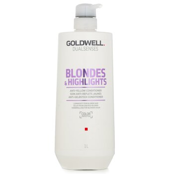 Dual Senses Blondes & Highlights Acondicionador Anti-Amarillo (Luminosidad Para Cabello Rubio) 1000ml/33.8oz