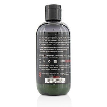 assassin bar none salicylic face wash