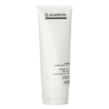 Clay To Oil 2 in 1 Mask - For All Skin Types (Salon Size)  200ml/6.7oz