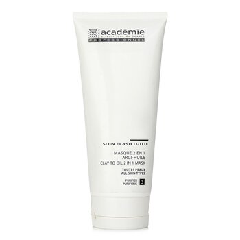 Clay To Oil 2 in 1 Mask - For All Skin Types (Salon Size)  200ml/6.7oz