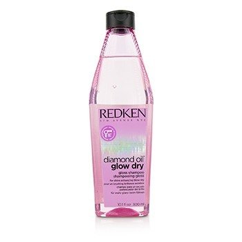 Redken Diamond Oil Glow Dry Gloss Shampoo For Shine Enhancing Blow Dry 300ml 10 1oz All Hair Types Free Worldwide Shipping Strawberrynet Sg