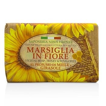 Marsiglia In Fiore Vegetal Soap - Honey & Sunflower  125g/4.3oz