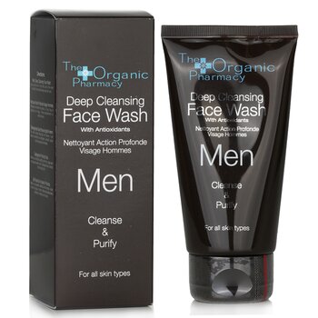 Men Deep Cleansing Face Wash - Cleanse & Purify  75ml/2.5oz