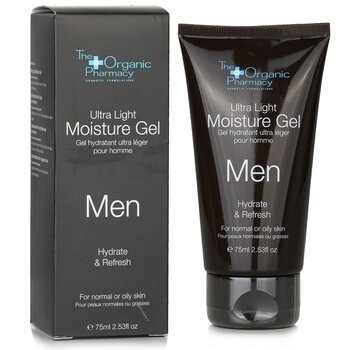 Men Ultra Light Moisture Gel - Hydrate & Refresh - For Normal & Oily Skin  75ml/2.5oz