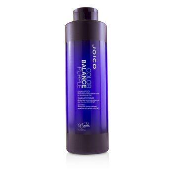 Color Balance Purple Shampoo (Eliminates Brassy/Yellow Tones on Blonde/Gray Hair)  1000ml/33.8oz