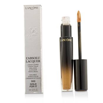L'Absolu Lacquer Buildable Shine & Color Longwear Lip Color  8ml/0.27oz