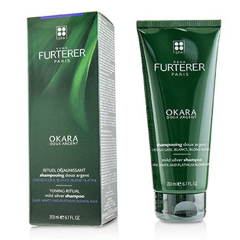 Rene Furterer Okara Toning Ritual Mild Silver Shampoo Gray