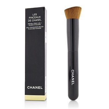 Chanel Les Pinceaux De Chanel 2 In 1 Foundation Brush Fluid And Powder Accessories Free Worldwide Shipping Strawberrynet Sg