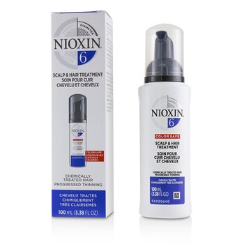 Diameter System 6 Scalp & Hair Treatment (Chemically Treated Hair, Progressed Thinning, Color Safe) 100ml/3.38oz