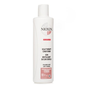 Density System 3 Scalp Therapy Acondicionador (Cabello Tinturado, Adelgazamiento Ligero, Seguro Para Color)  300ml/10.1oz