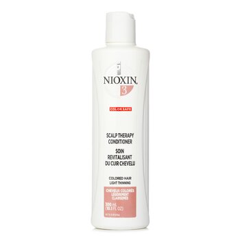 Density System 3 Scalp Therapy Conditioner (Colored Hair, Light Thinning, Color Safe)  300ml/10.1oz