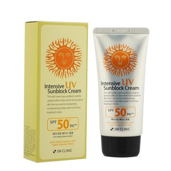 Intensive UV Sunblock Cream SPF 50+ PA+++  70ml/2.3oz