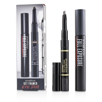 Get Framed Eye Duo Set : ( 1x Full Exposure Mascara, 1x Brow Tech To Go)  2pcs