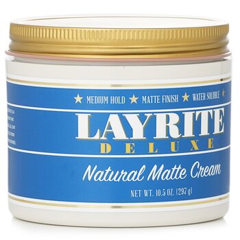Crema Mate Natural (Agarre Medio, Acabado Mate, Soluble en Agua)  297g/10.5oz