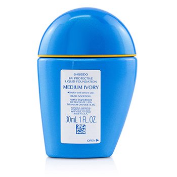 shiseido liquid foundation medium ivory