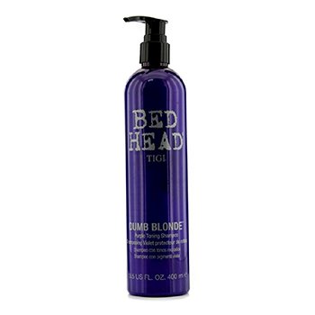 Tigi Bed Head Dumb Blonde Purple Toning Shampoo 400ml 13 5oz