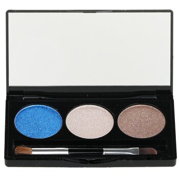 Baked Cream Glaze Paleta de Trío de Sombras de Ojos Con Brocha  3g/0.1oz