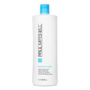 Shampoo Three (Clarifying - Removes Chlorine)  1000ml/33.8oz