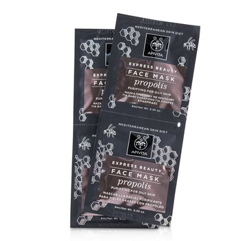 Express Beauty Face Mask with Propolis (Purifying For Oily Skin)  6x(2x8ml)