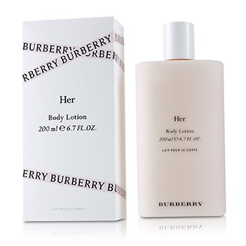burberry her lotion