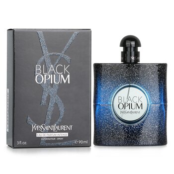 (蓝色奥飘茗)黑色奥飘茗加强版女士香水 Black Opium Intense  90ml/3oz