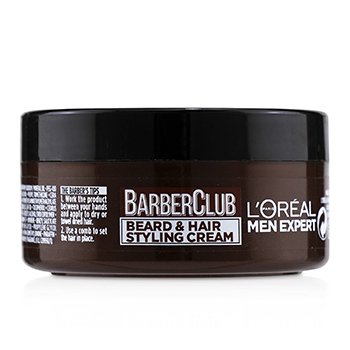 L'Oreal Men Expert Barber Club Beard & Hair Styling Cream 75ml/2.5oz