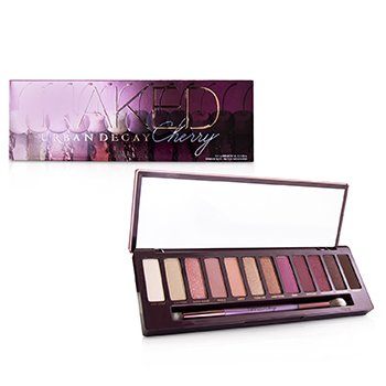 hk eyeshadow 12x 1x palette brush ended cherry double naked shipping