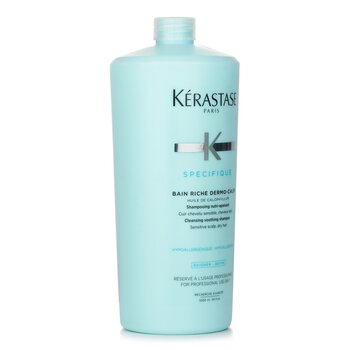 Specifique Bain Riche Dermo-Calm Cleansing Soothing Shampoo (Sensitive Scalp, Dry Hair) 1000ml/34oz