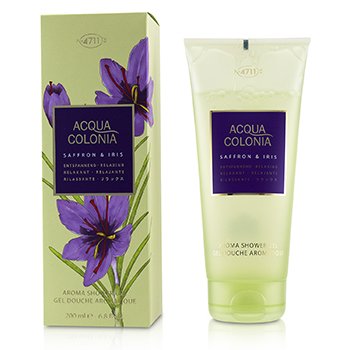 Acqua Colonia Saffron & Iris Aroma Shower Gel  200ml/6.8oz