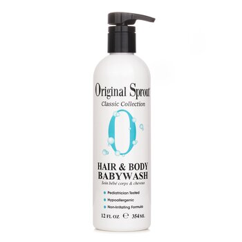 Original Sprout Natural Family Collection Jabón de Bebé de Cabello & Cuerpo Con Hidratación Pura Calmante (Para Bebés & Niños) 354ml/12oz