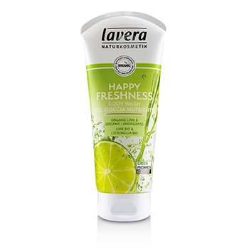 Body Wash - Happy Freshness Organic Lime & Organic Lemongrass)  200ml/6.6oz
