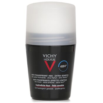 Vichy Homme 48H* Anti-Irritations & Anti Perspirant Roll-On דאודורנט רול-און (עור רגיש) 50ml/1.69oz