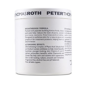 Peptide 21 Amino Acid Exfoliating Peel Pads  60pads