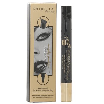 Waterproof 24 Hours Long Lasting Wing Stamp Eyeliner Double Side Eyeliner – Thick Stamp  4.5ml/0.1587oz