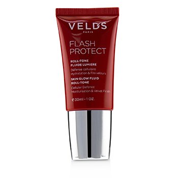 Flash Protect Skin Glow Fluid Roll -Tone (Escudo de Belleza) - Dark Skin Nude 30ml/1oz