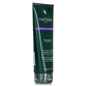 Okara Silver Silver Radiance Ritual Toning Conditioner - Gray, White Hair (Salon Product)  250ml/8.4oz