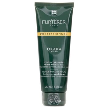 Okara Blond Blonde Radiance Ritual Brightening Conditioner - Natural, Highlighted or Coloured Blonde Hair (Salon Product) 250ml/8.4oz