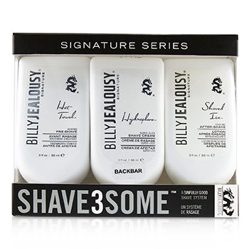 Signature Shave3Some Kit : 1x Pre-Shave 88ml + 1x Shave Cream 88ml + After-Shave 88ml  3pcs