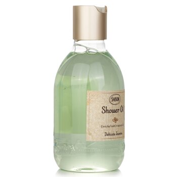 Shower Oil - Delicate Jasmine (Plastic Bottle)  300ml/10.1oz
