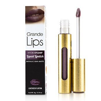 GrandeLIPS Plumping Liquid Lipstick (Metallic Semi Matte)  4g/0.14oz
